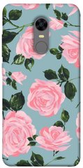 Чохол для Xiaomi Redmi 5 Plus PandaPrint Рожевий принт квіти