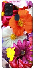 Чехол для Samsung Galaxy A21s PandaPrint Бархатный сезон цветы