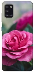 Чехол для Samsung Galaxy A31 PandaPrint Роза в саду цветы