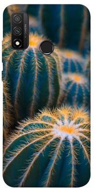 Чехол для Huawei P Smart (2020) PandaPrint Кактусы цветы