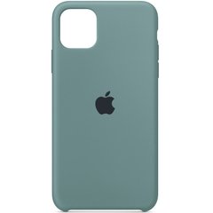 Чехол silicone case for iPhone 11 Cactus / зеленый