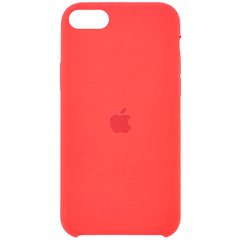Чохол Silicone Case (AA) Для Apple iPhone SE (2020) (Помаранчевий / Pink citrus)