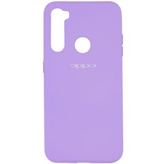 Чехол Silicone Cover Full Protective (A) для OPPO Realme C3 Сиреневый