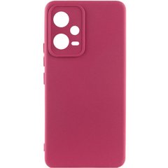 Чехол Silicone Cover Lakshmi Full Camera (A) для Xiaomi Poco X5 Бордовый / Marsala