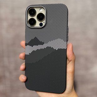 Карбоновый чехол для Apple iPhone 14 Pro LUXO Carbon Case with Magsafe #6