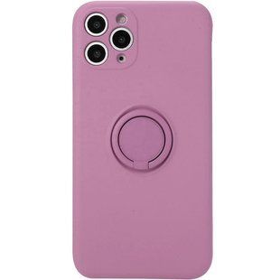 Чохол TPU Candy Ring Full Camera для Apple iPhone 12 Pro (6.1"") Ліловий / Lilac Pride