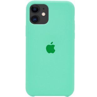 Чехол silicone case for iPhone 11 Spearmint / бирюзовый