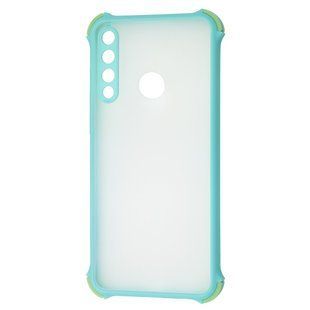 Чехол для Huawei Y6p LikGus Totu corner protection бирюзовый