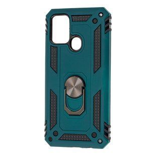 Чохол  Serge Ring for Magne для Samsung Galaxy M21 / M30s зелений /Протиударний, броньований