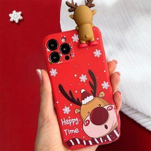 Чохол новорічний для Iphone 13 Christmas Series ver 23