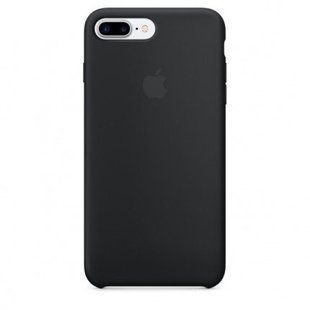 Чохол Silicone case orig 1: 1 (AAA) для Apple iPhone 7 plus / 8 plus (5.5 ") (Чорний / Black)