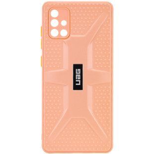 Чехол TPU+PC UAG для Samsung Galaxy A71 (Розовый)