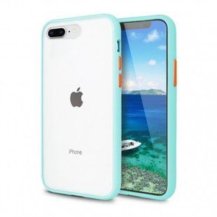 Протиударний чохол AVENGER для iPhone 7 Plus / 8 Plus - Turquoise / Red