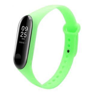 Силіконовий ремінець Neon для Xiaomi Mi Band 3/4 (Салатовий)