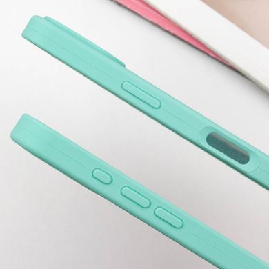 Чехол для Apple iPhone 16 Plus Silicone Case Full / закрытый низ Бирюзовый / Marine Green