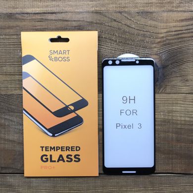 5D стекло изогнутые края для Google Pixel 3 Premium Smart Boss™ Черное