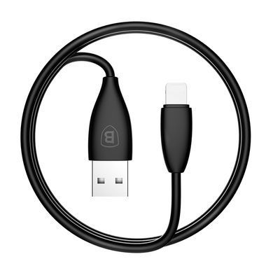 Кабель BASEUS lightning Small Pretty Waist |1.2M| (CALMY-02) Black, Black