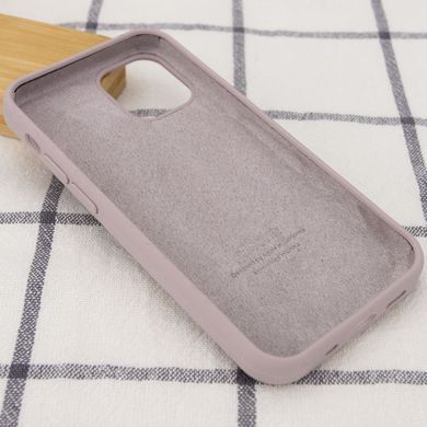 Чехол для Apple iPhone 14 Plus Silicone Case Full / закрытый низ Серый / Lavender