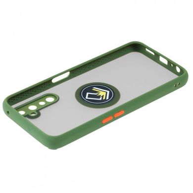 Чехол для Realme 6 Pro LikGus Edging Ring зеленый