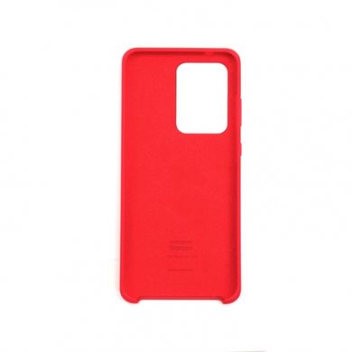 Чехол для Samsung Galaxy S20 Ultra (G988) Silky Soft Touch "красный"