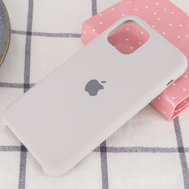 Чохол silicone case for iPhone 11 Pro (5.8") (Сірий / Stone)