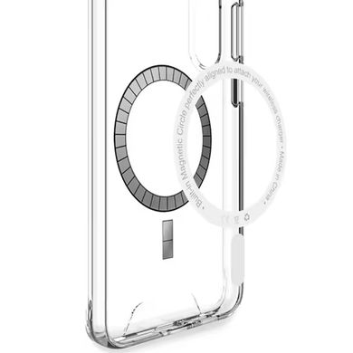 Чохол TPU Space Case with MagSafe для Samsung Galaxy S23 FE Прозорий