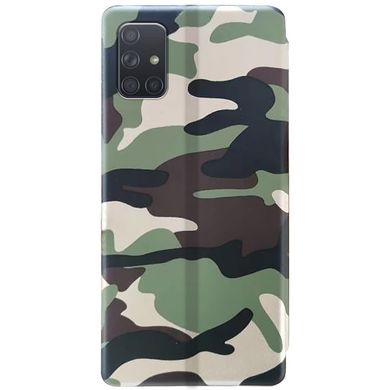 Кожаный чехол (книжка) Classy для Samsung Galaxy M51 (Camouflage)