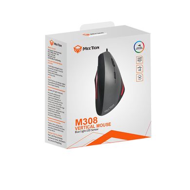 Миша MEETION Vertical Mouse MT-M380 | black