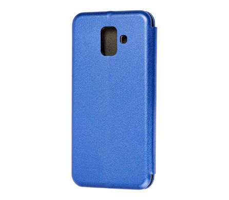 Чохол книжка Premium для Samsung Galaxy A6 2018 (A600) синій