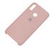Чохол для Huawei Y7 2019 Silky Soft Touch "блідо-рожевий"