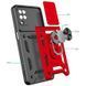 Удароміцний чохол Camshield Serge Ring for Magnet для Samsung Galaxy A22 4G/M32 Червоний