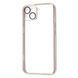 Чехол для iPhone 11 Pro Soft Jane + стекло на камеру Silver