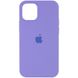 Чехол для iPhone 12 Pro Max Silicone Full / Закрытый низ / Сиреневый / Dasheen