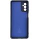 Чехол для Samsung Galaxy M23 5G / M13 4G Silicone Full camera закрытый низ + защита камеры Синий / Midnight Blue