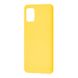 Чехол для Samsung Galaxy A31 (A315) Candy желтый