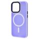 Чохол для iPhone 11 Matte Colorful Case with MagSafe Light Purple