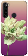 Чехол для Xiaomi Redmi Note 8 PandaPrint Розовый пурпур цветы