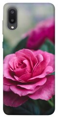 Чехол для Samsung Galaxy A02 PandaPrint Роза в саду цветы
