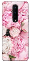 Чехол для OnePlus 8 PandaPrint Пионы цветы