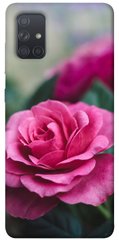 Чехол для Samsung Galaxy A71 PandaPrint Роза в саду цветы