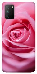 Чехол для Xiaomi Poco M3 PandaPrint Розовый бутон цветы