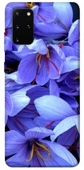 Чехол для Samsung Galaxy S20+ PandaPrint Фиолетовый сад цветы