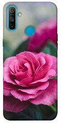 Чехол для Realme C3 PandaPrint Роза в саду цветы