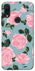 Чехол для Xiaomi Redmi 7 PandaPrint Розовый принт цветы