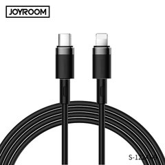 Кабель JOYROOM Type-C To Lightning Liquid Silicone Data Cable S-1224N9 |1.2m, 2.4A| Black, Black