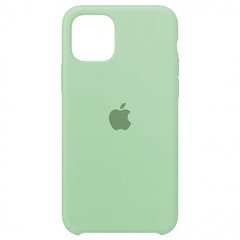 Чехол для iPhone 11 Pro Apple silicone case Mint / мятный