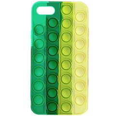 Чехол для iPhone 7|8 Pop-It Case Поп ит Pine Green/ Yellow