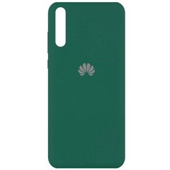 Чехол Silicone Cover Full Protective (AA) для Huawei Y8p (2020) / P Smart S (Зеленый / Pine Needle)