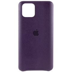 Кожаный чехол AHIMSA PU Leather Case Logo (A) для Apple iPhone 11 Pro (5.8") (Фиолетовый)