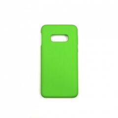 Накладка Silicone Cover for Samsung S10E Dark Green